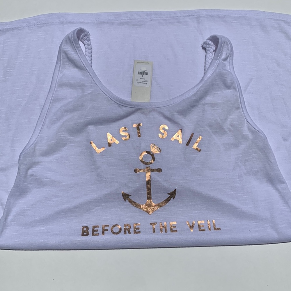 Francesca’s ‘Last Sail Before the Veil’ Swim Cover Up 💍 - Picture 2 of 8
